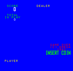 Cal Omega - Game 8.0 (Arcade Black Jack) Title Screen